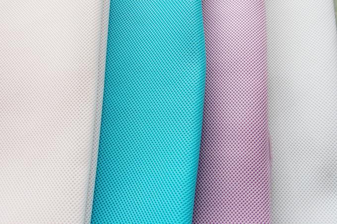3mm 100 Polyester Mesh ύφασμα πλεκτό αναπνευστικό πλέγμα ύφασμα για παπούτσια 2