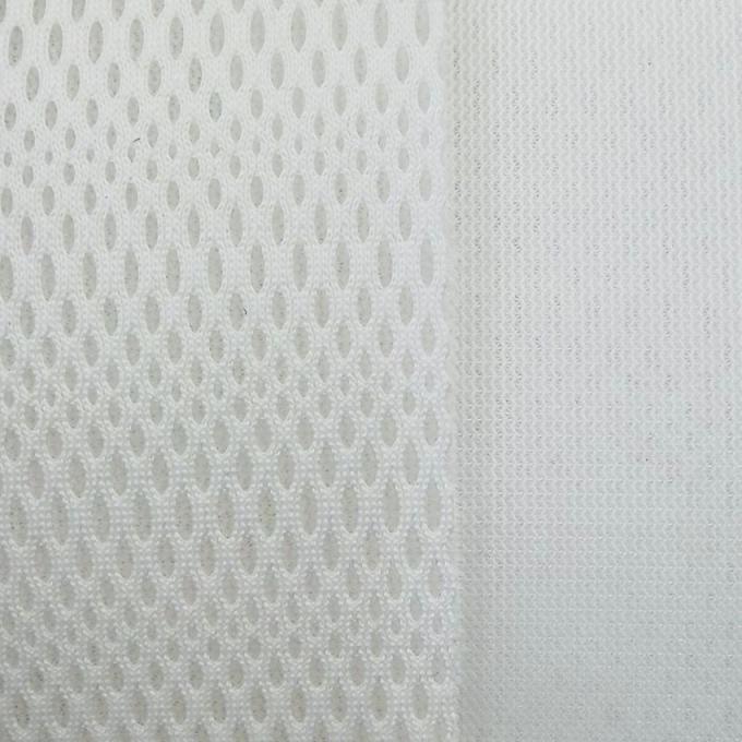 Ελαφρύ 58in Air Mesh ύφασμα 100 Polyester Mesh ύφασμα Spacer Mesh ύφασμα 3