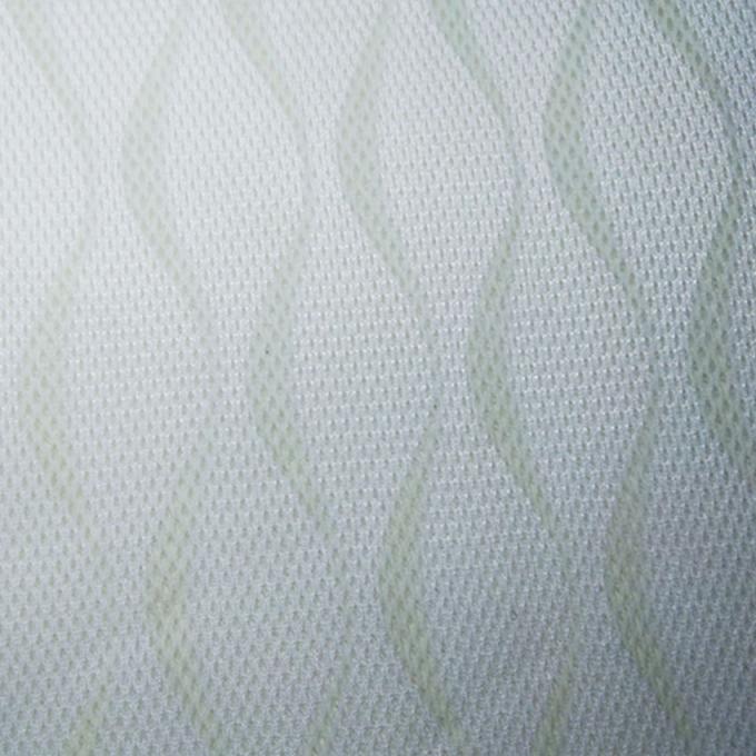 Φωτεινό 100% Poly Mesh υφασμάτινο Airmesh αναπνευστικό υλικό πλέγμα για το φόρεμα 0