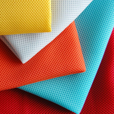 Good price 3mm 100 Polyester Mesh ύφασμα πλεκτό αναπνευστικό πλέγμα ύφασμα για παπούτσια σε απευθείας σύνδεση