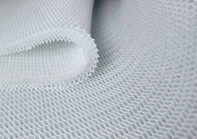 Μνήμη 4mm 3D Mesh υλικό Polyester Mesh ύφασμα Πολύ αναπνευστικό 0