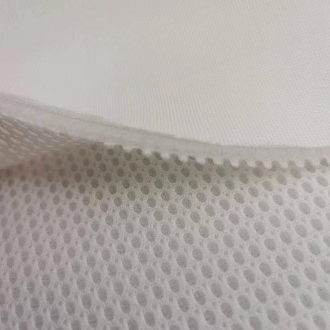 3D πλέξιμο πλέξιμο αναπνευστικό πλέγμα πολυεστέρα ύφασμα 3 χιλιοστά 280 γραμμάρια για Unisex 4