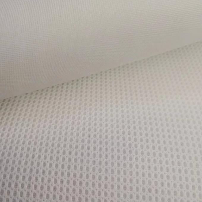 3D πλέξιμο πλέξιμο αναπνευστικό πλέγμα πολυεστέρα ύφασμα 3 χιλιοστά 280 γραμμάρια για Unisex 0