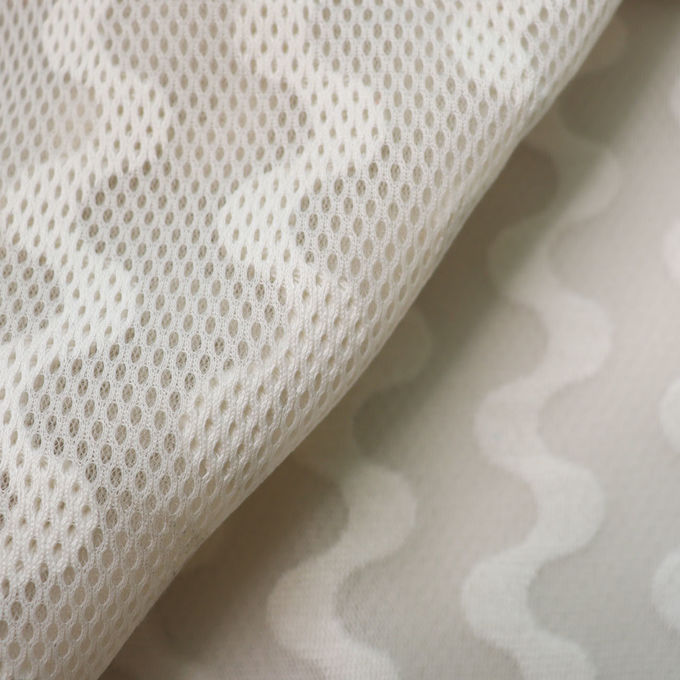 Υλικό πλέγματος Jacquard Tearproof 3D Recycled Polyester Mesh 3mm 2