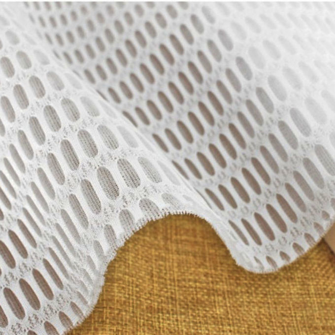 3mm Warp Knit Mesh Ανθεκτικό στο δάκρυ 3D Mesh υλικό 210GSM έως 360GSM 5