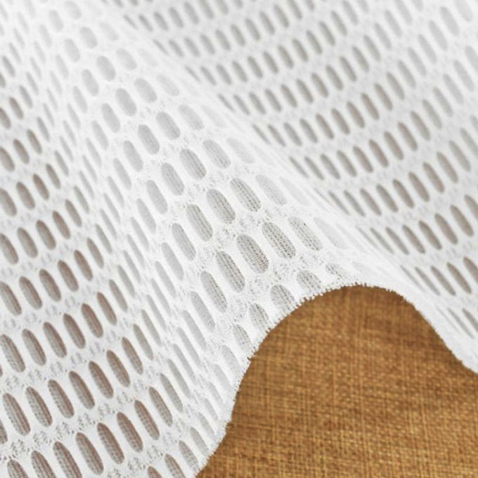 3mm Warp Knit Mesh Ανθεκτικό στο δάκρυ 3D Mesh υλικό 210GSM έως 360GSM 3