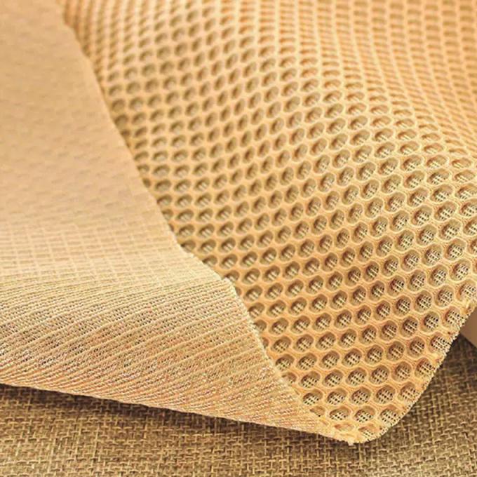 100% Polyester 3D Spacer Mesh 390 - 460GSM υφασμένο πλέγμα απορροφητικό υγρασίας 0