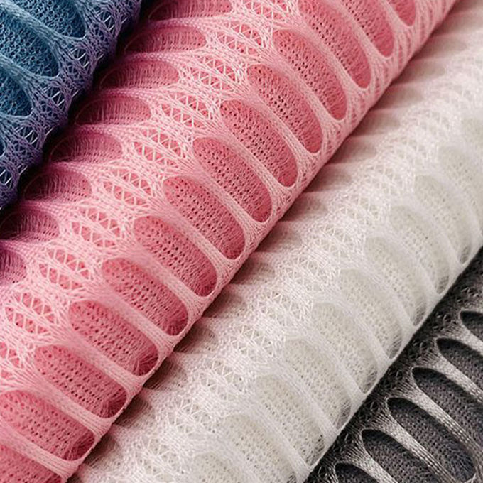3mm Warp Knit Mesh Ανθεκτικό στο δάκρυ 3D Mesh υλικό 210GSM έως 360GSM 1