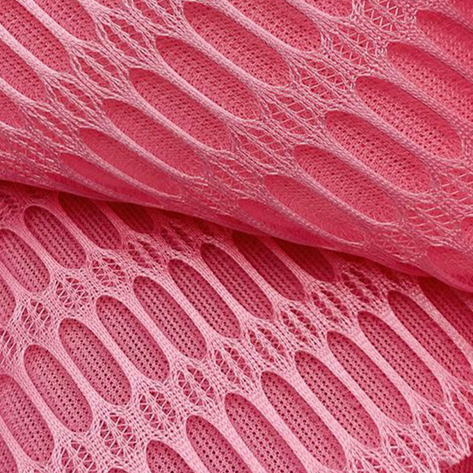 3mm Warp Knit Mesh Ανθεκτικό στο δάκρυ 3D Mesh υλικό 210GSM έως 360GSM 0