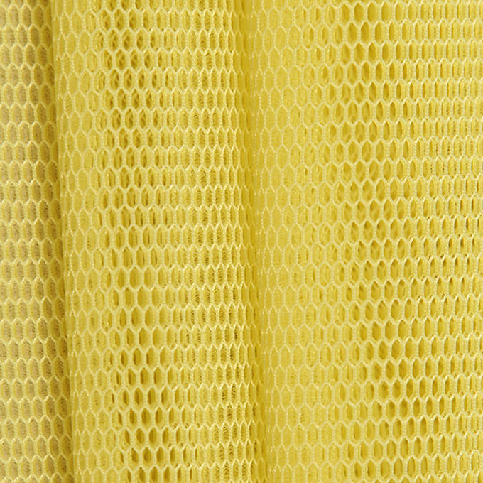 Μνήμη 4mm 3D Mesh υλικό Polyester Mesh ύφασμα Πολύ αναπνευστικό 4