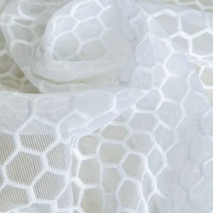 100 τοις εκατό 200gm Polyester Mesh Fabric Airmesh Αναπνευστικό ύφασμα Mesh Fabric 1