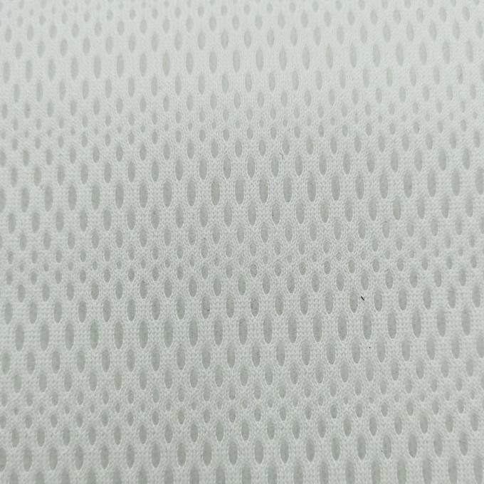 Ελαφρύ 58in Air Mesh ύφασμα 100 Polyester Mesh ύφασμα Spacer Mesh ύφασμα 2