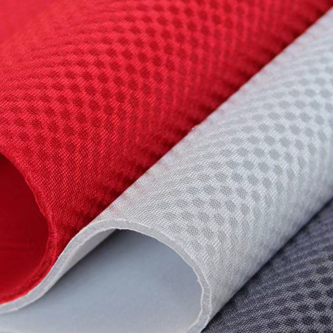 400GSM Πλεκτό Πλέγμα Υφάσματος Airmesh 3D Πλέγμα Υφάσματος Για Παπούτσια 2