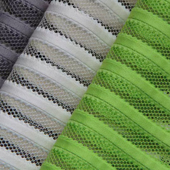 2mm 290gm Poly Mesh υφασμάτινο αναπνευστικό υλικό 100% πολυεστέρα 2