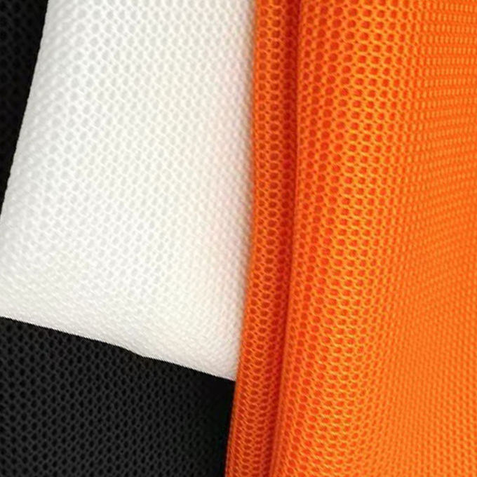 420gm Airmesh Space Mesh Fabric πλεκτό αναπνευστικό πολυεστέρα πλέγμα ύφασμα για παπούτσια 1