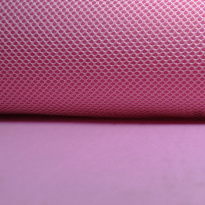 430gm Activewear Spacer Mesh υφάσματα υγρασία απορροφητική πολυεστέρα Air Mesh υφάσματα 0